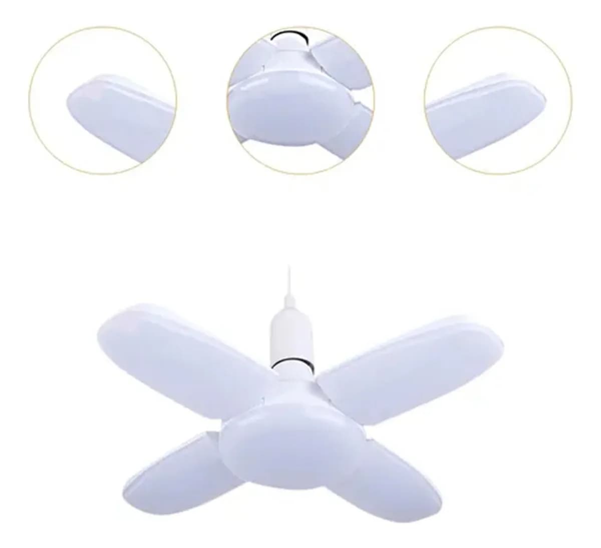BOMBILLO LED 4 ASPAS 60W