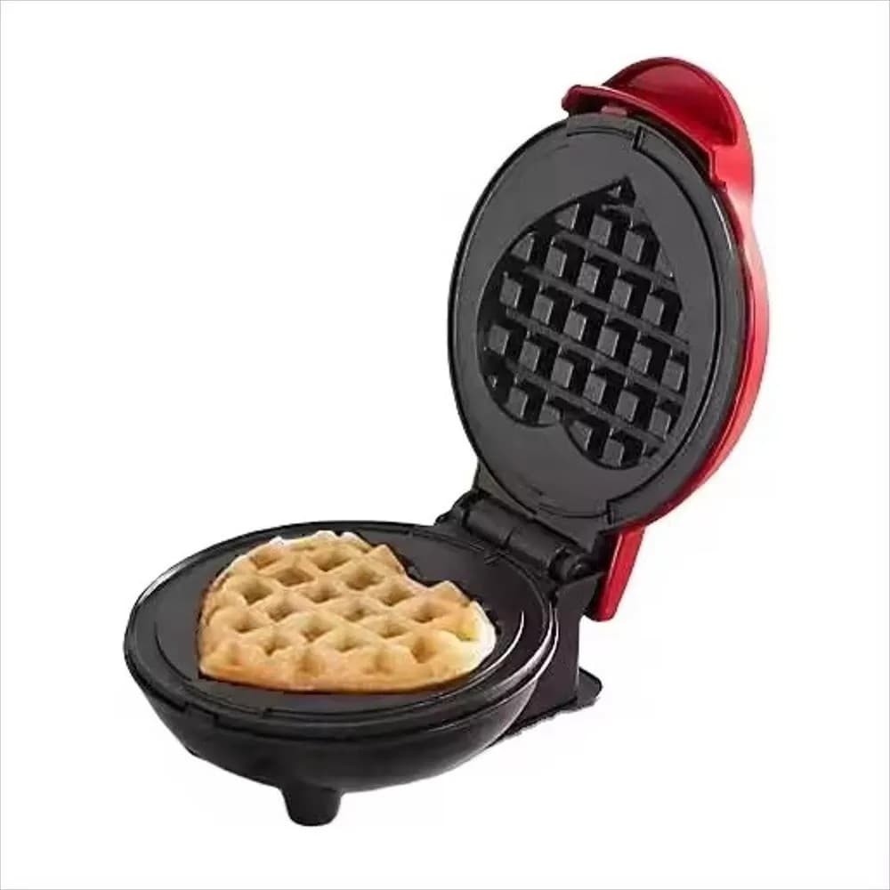 MiniWafflera Electrica De Corazon
