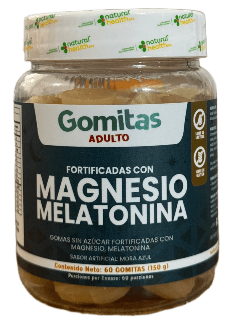 Magnesio y melatonina gomitas