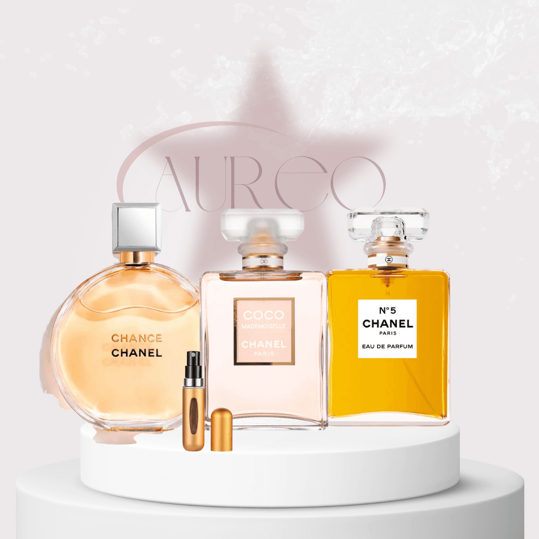 Chance Chanel + Chanel 5 + Coco Chanel+P
