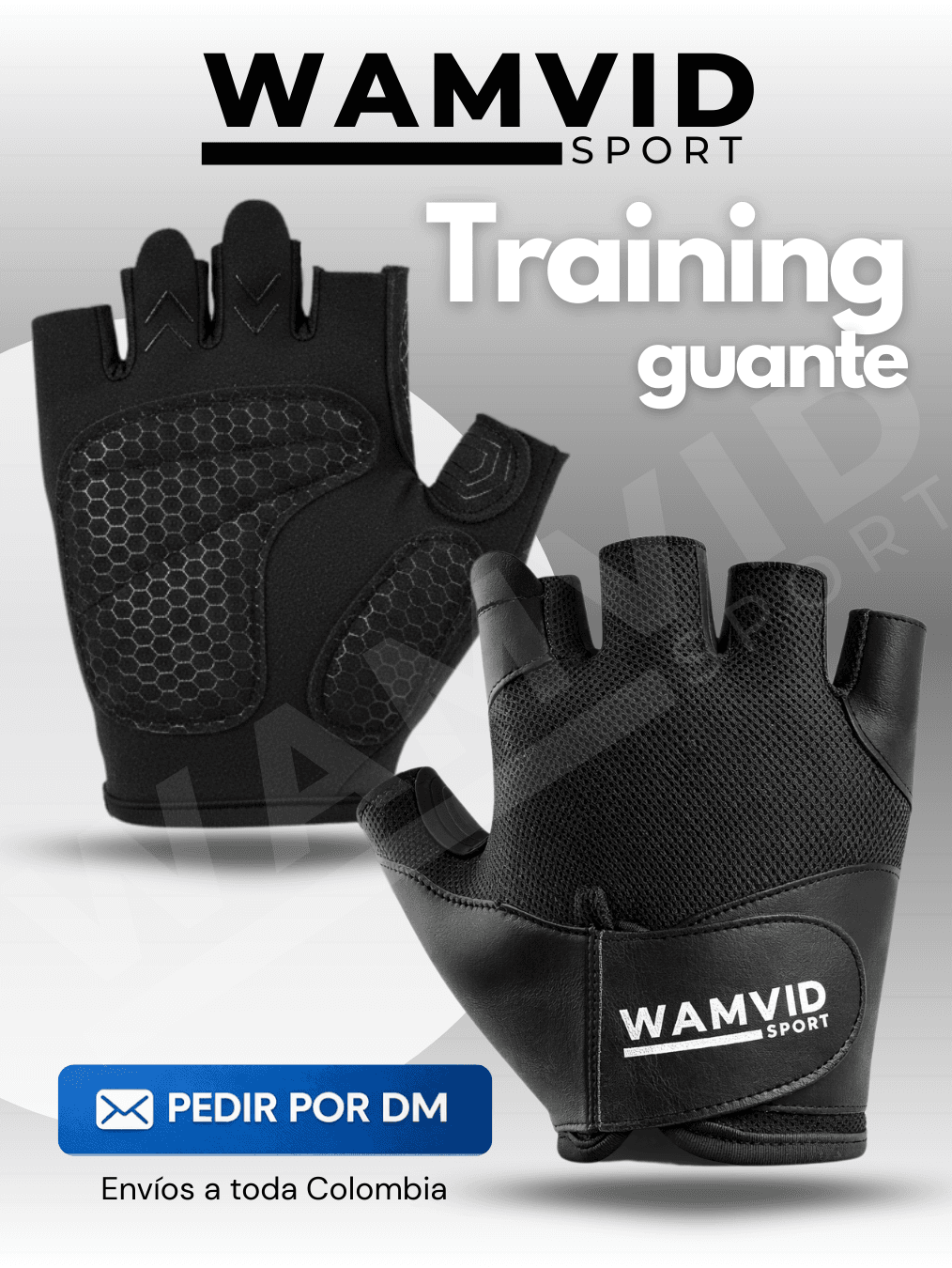 GUANTE PARA GIMNASIO DEPORTIVO