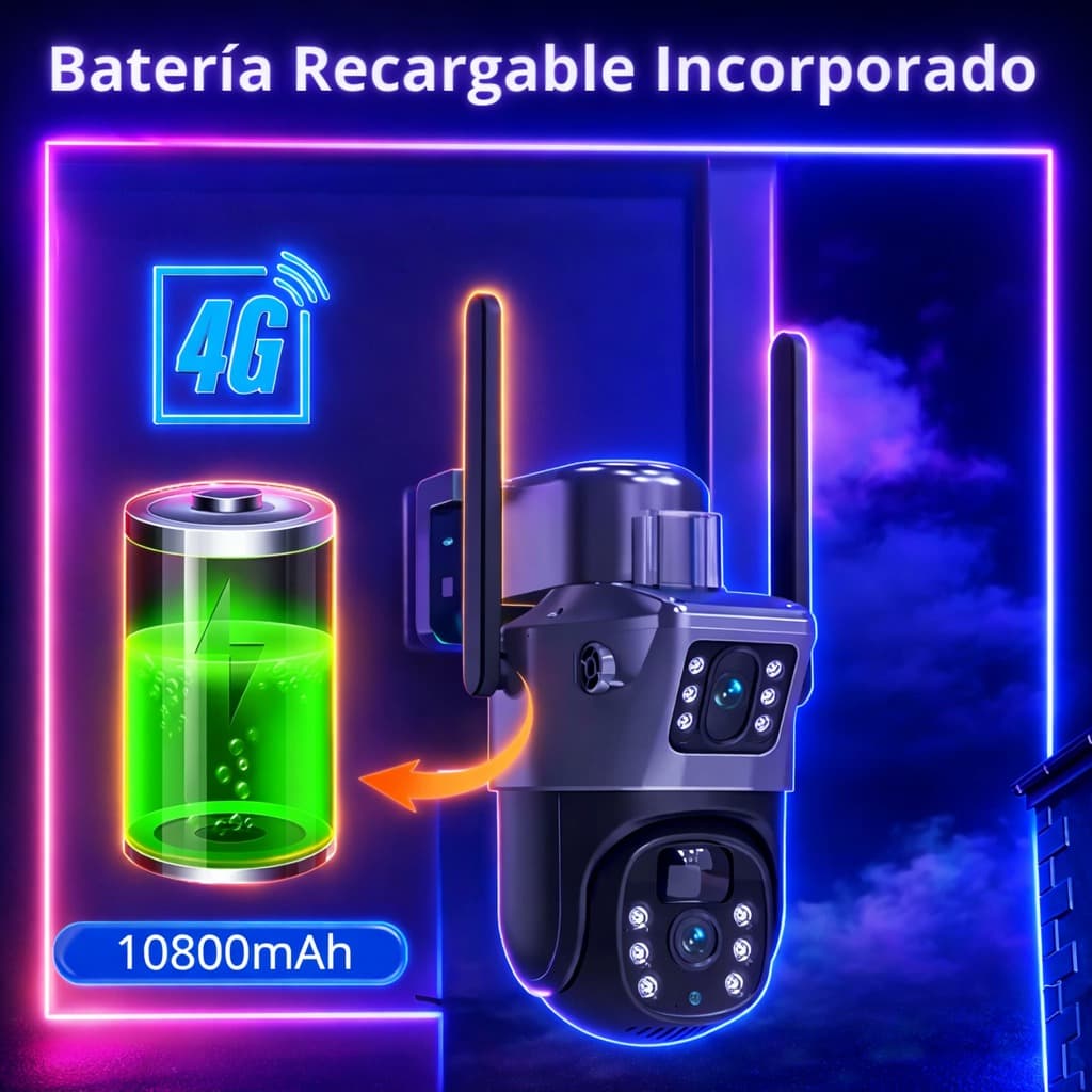 A053 Cámara solar Night Vision Sentinel