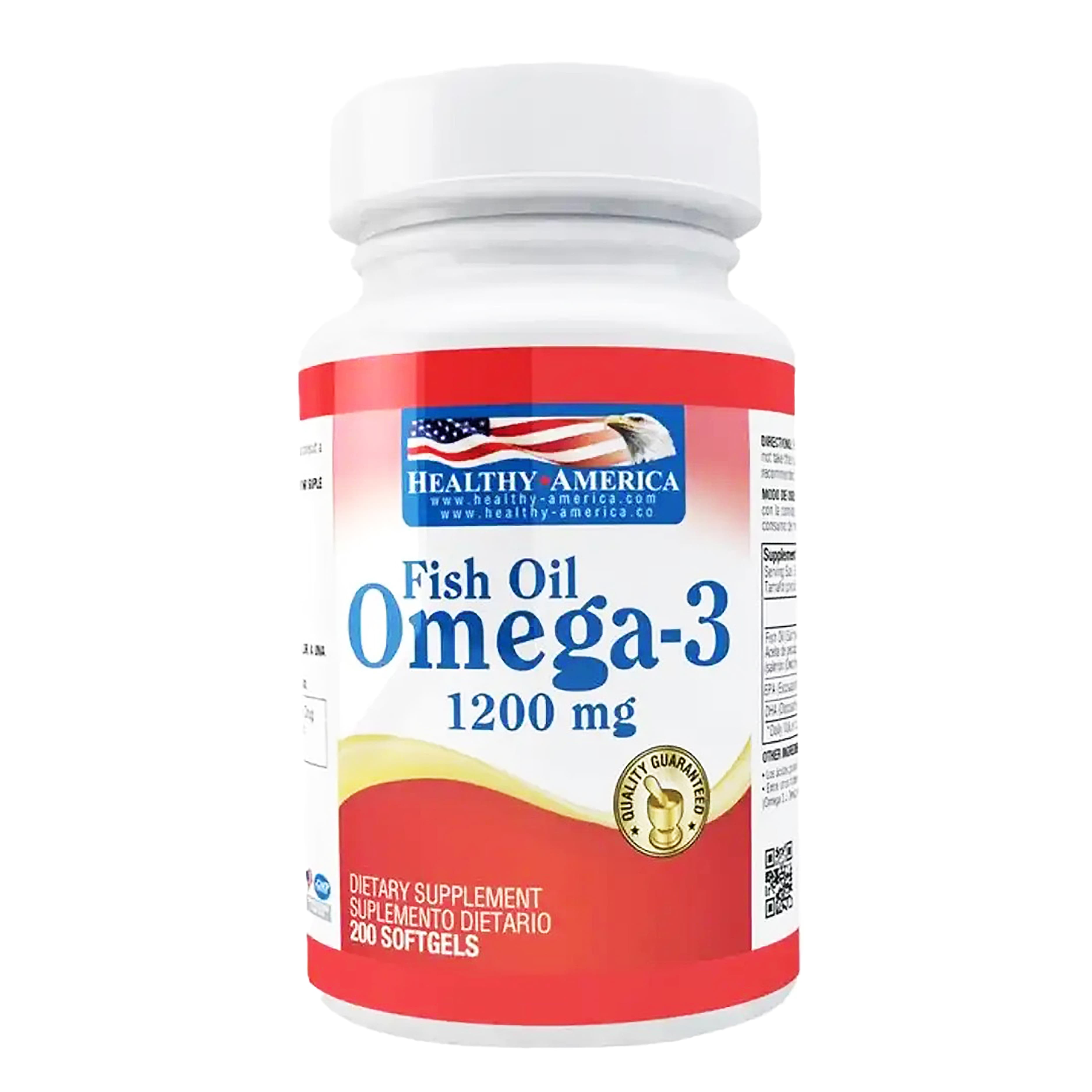 OMEGA 3 - 1200 MG - 200 SOFTG - HEALTHY