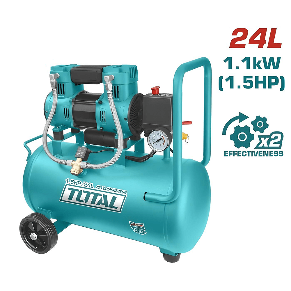 COMPRESOR HORIZON 24L 1.5HP 116PSI 1100W