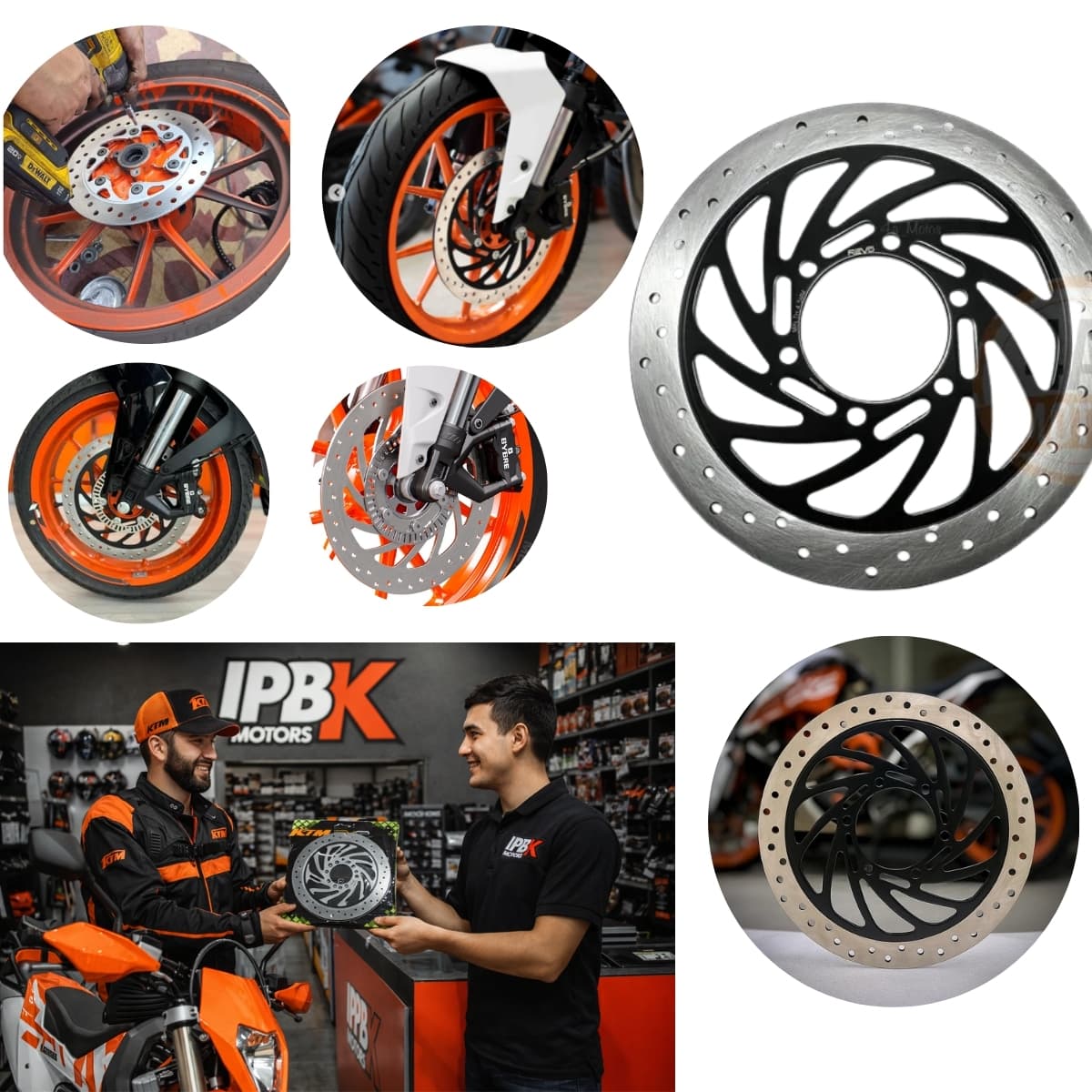 Disco freno delantero revo ktm 200 origi
