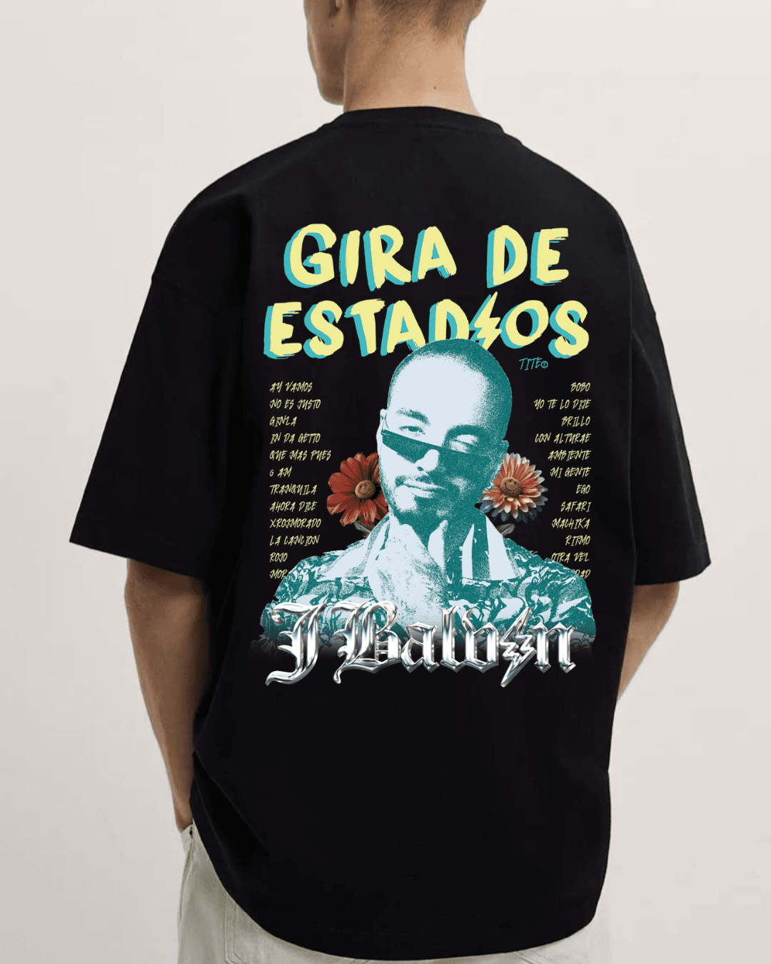 T-shirt Gira de Estadios