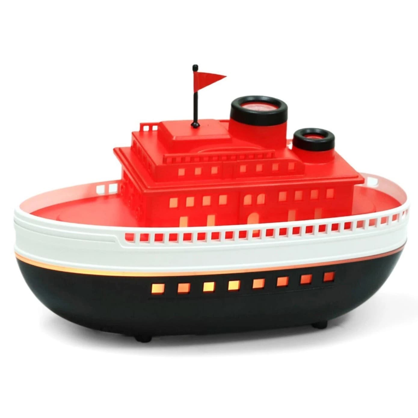 Humidificador Barco Luces LED Vapor 300m