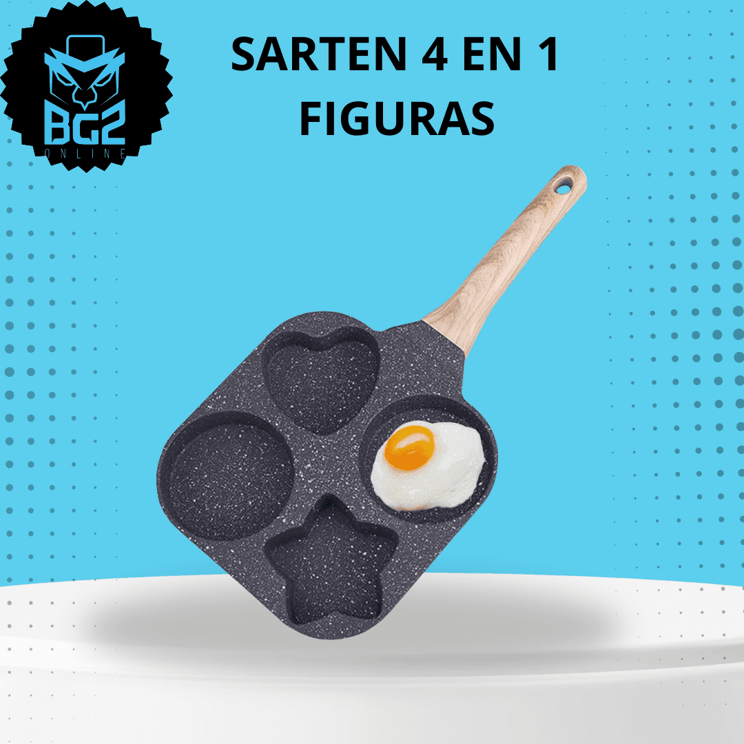 SARTEN 4 EN 1 FIGURAS