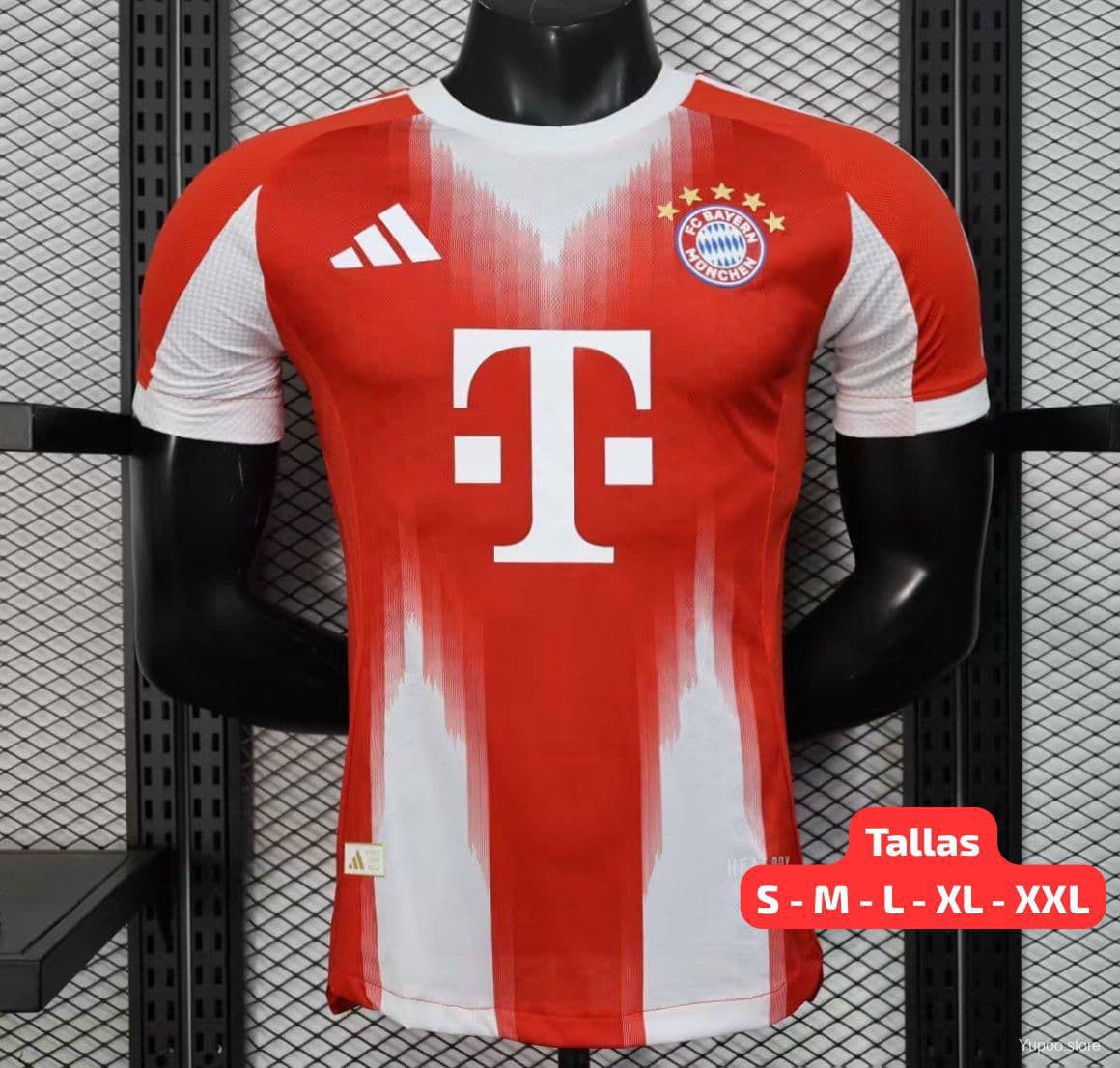CAMISETA ENCAUCHETADO  BAYER BLANCO