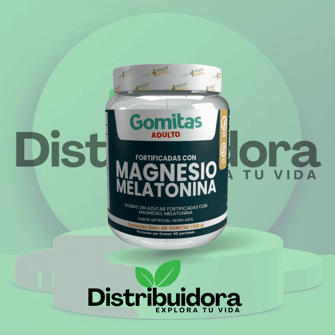 FORTIFICADAS CON MAGNESIO MELATO GOMAS