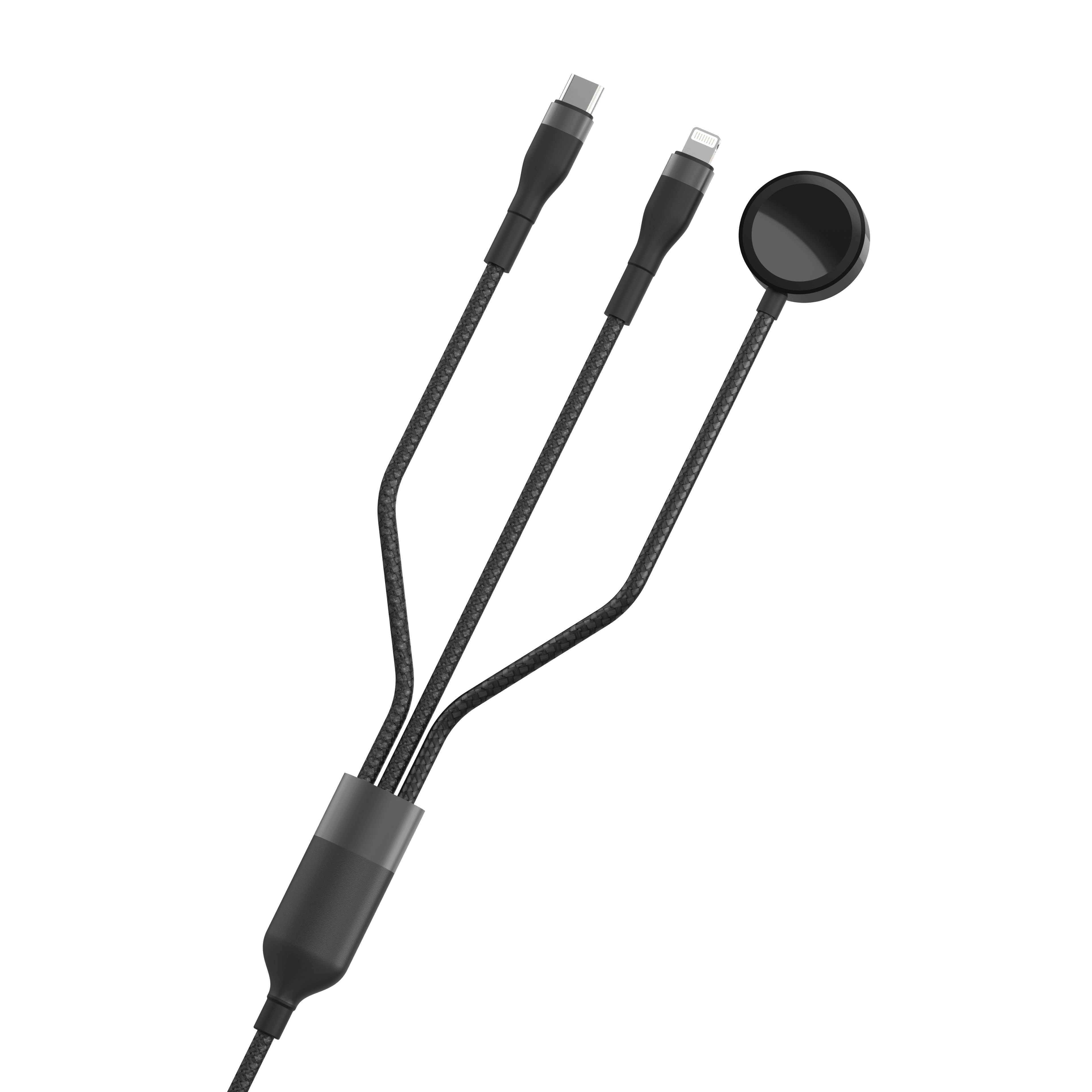 Cable de Carga Rápida 3 en 2 ZK-90