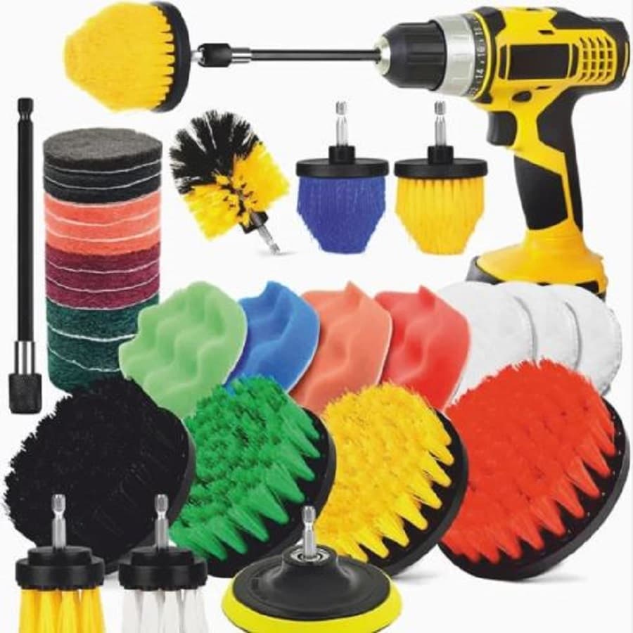 Kit 20 Cepillos Accesorios Limpieza