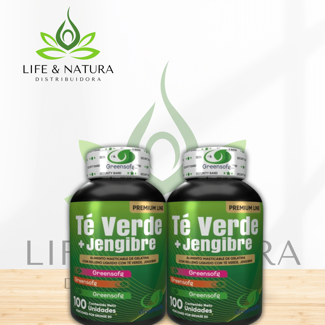 Te verde + gengibre gs x2
