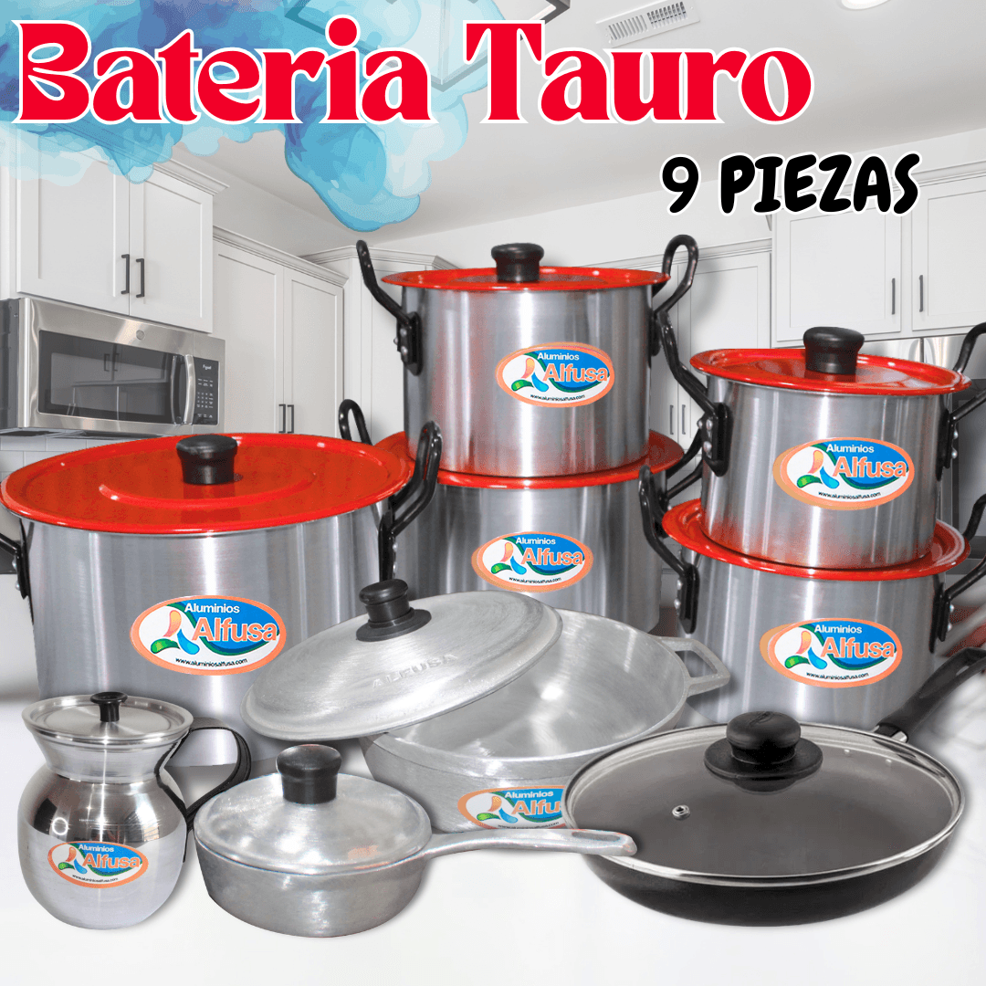 Batería Tauro 9 Pzs