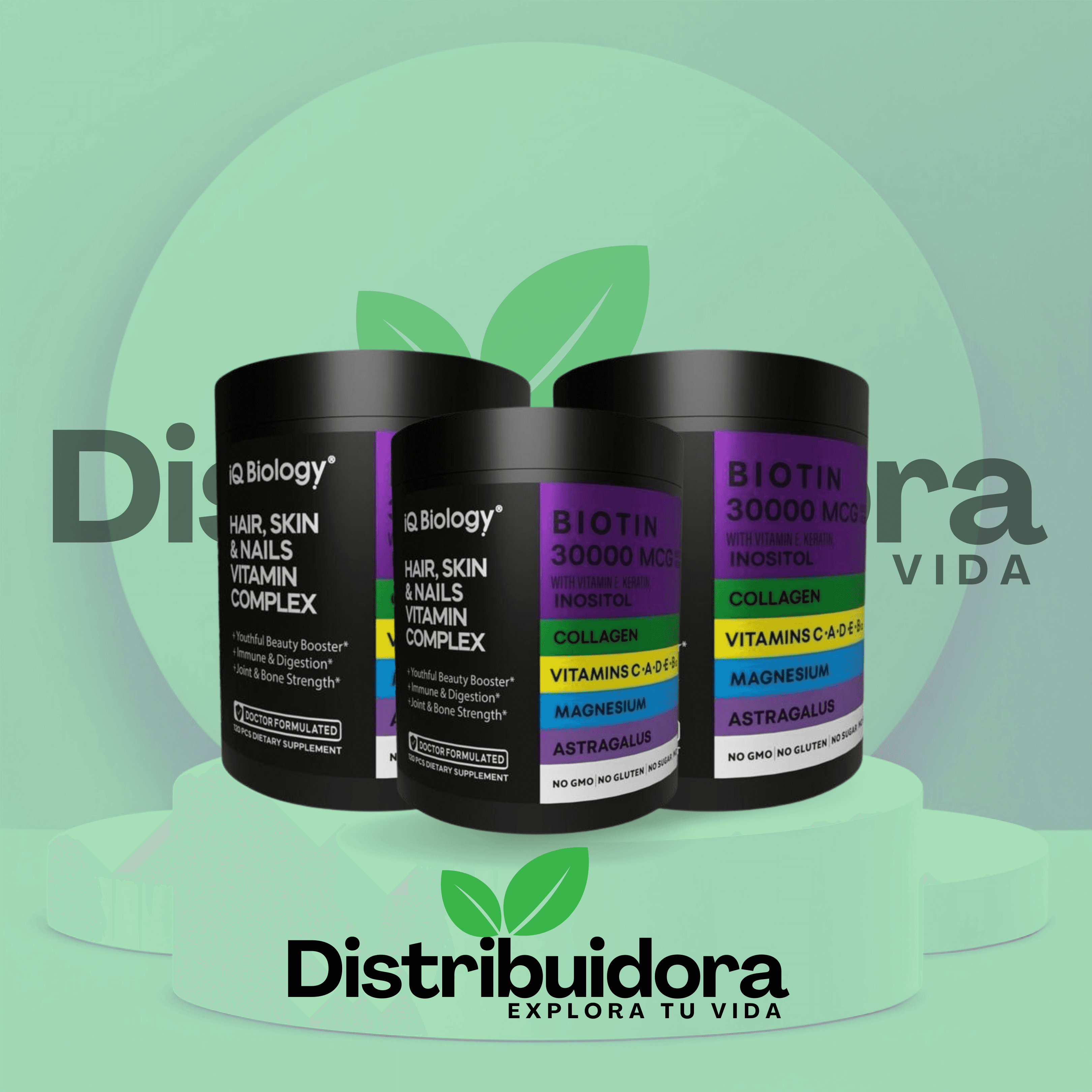 BIOTIN IQ x3