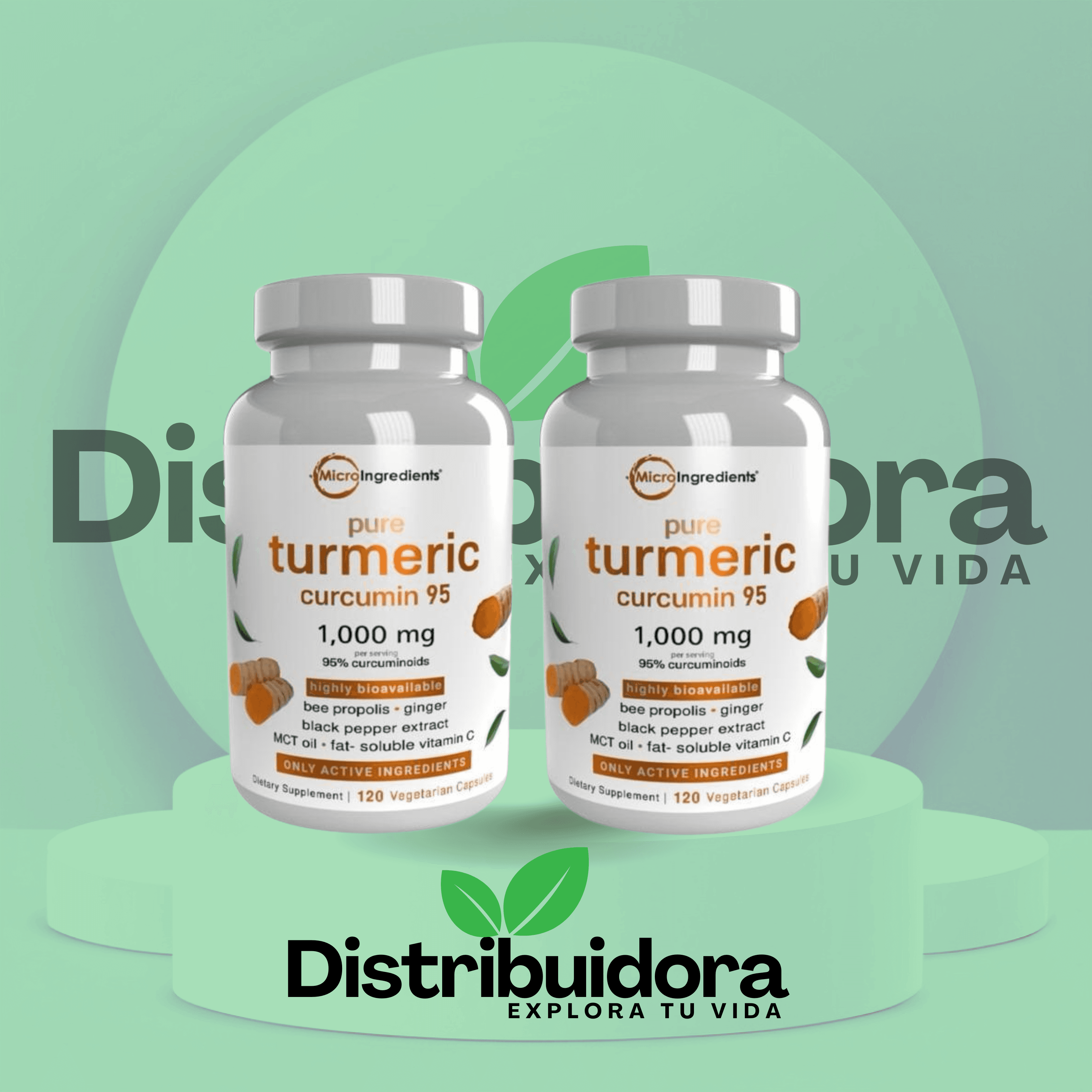 PURE TURMERIC x2