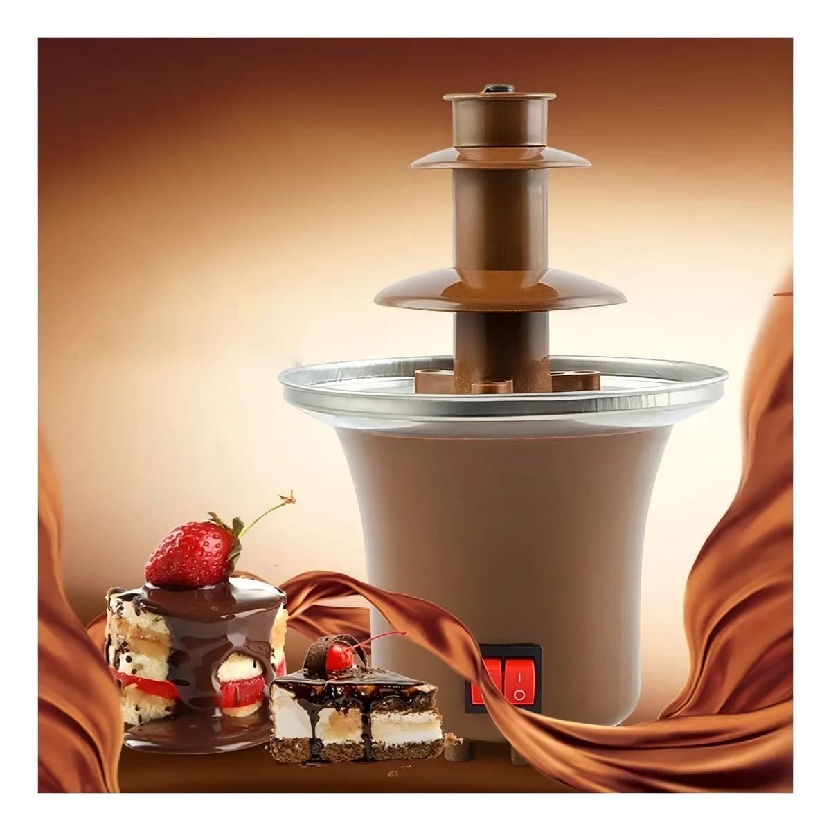 Fuente De Chocolate Electrica Maquina Fo