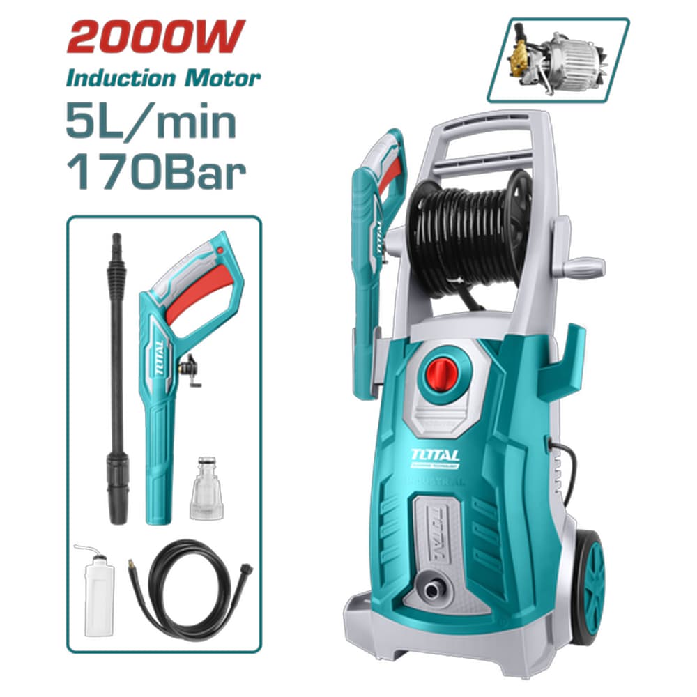 HIDROLAVADORA 2000W 2465PSI 120V INDUSTR