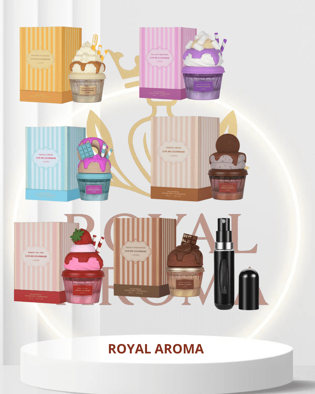 COMBO GIVE ME. PERFUMERO