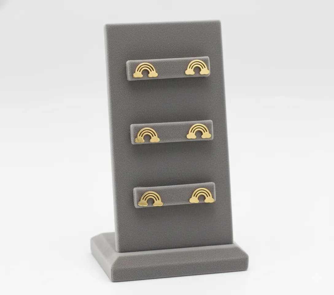 Aretes Topitos x4 Pares