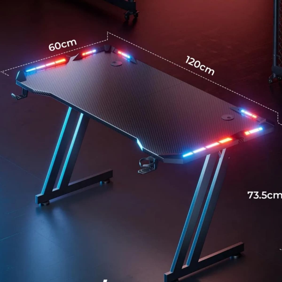 Escritorio Gamer RGB LED