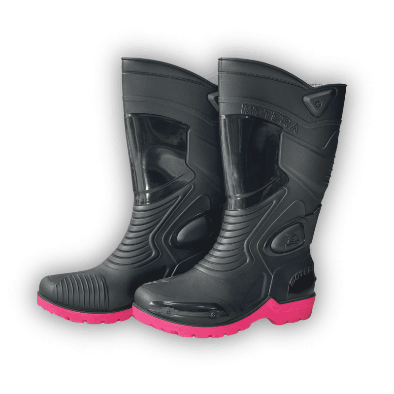 Bota De Caucho Impermeable Dama Moto