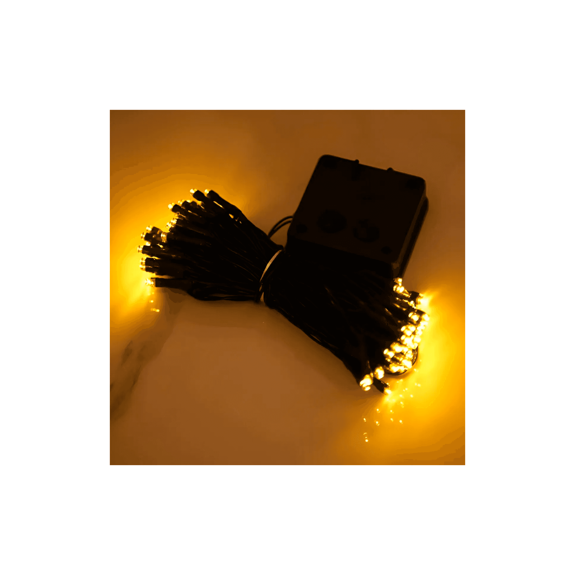 Tira De Luces Led Con Panel SolarLuzCáli