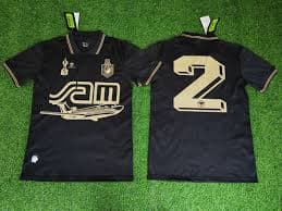 CAMISETA NACIONAL SAM NEGRA RETRO