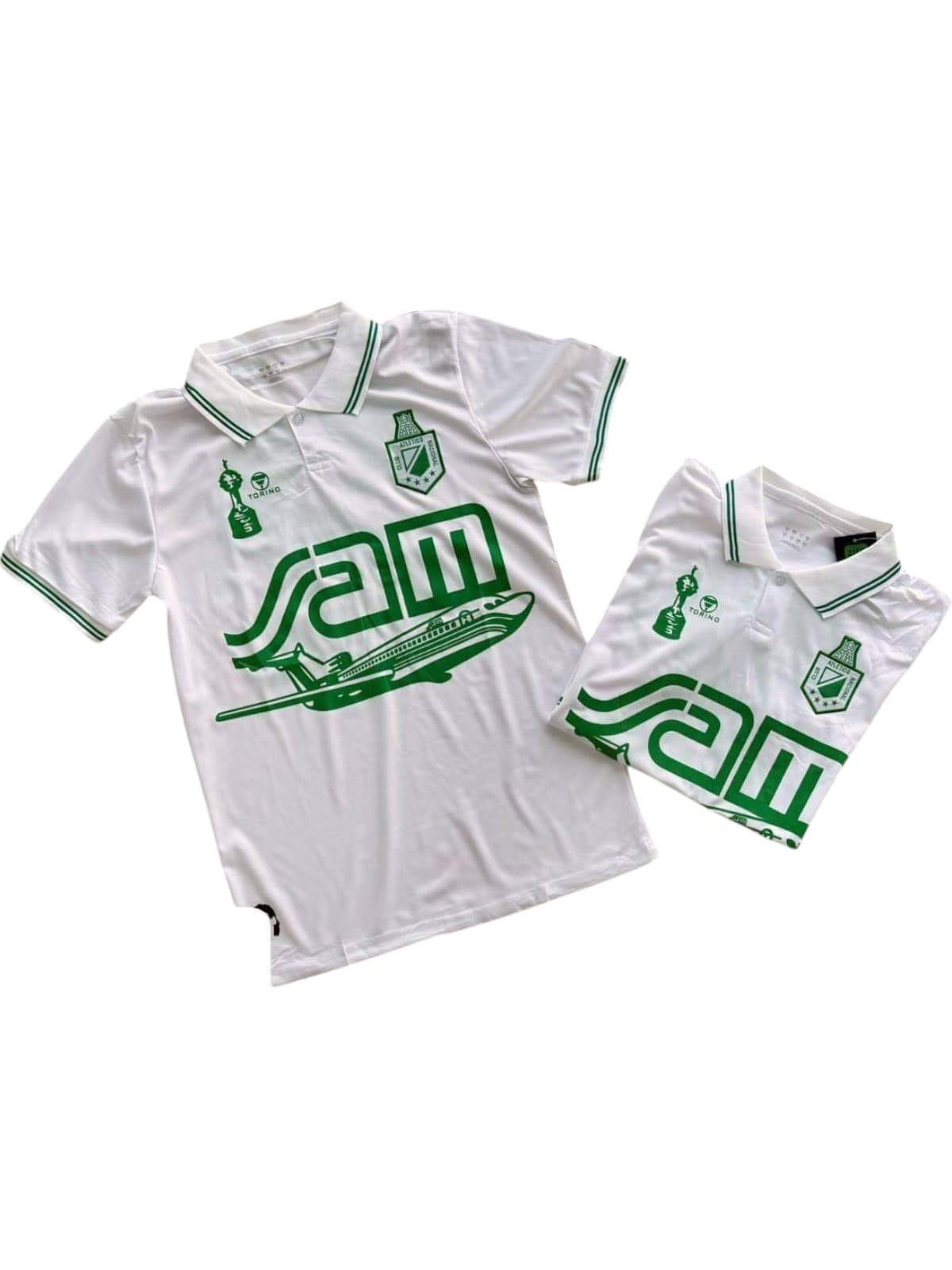 CAMISETA NACIONAL SAM BLANCA RETRO