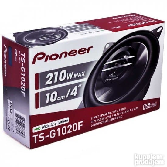 Parlante pioneer ts-1020