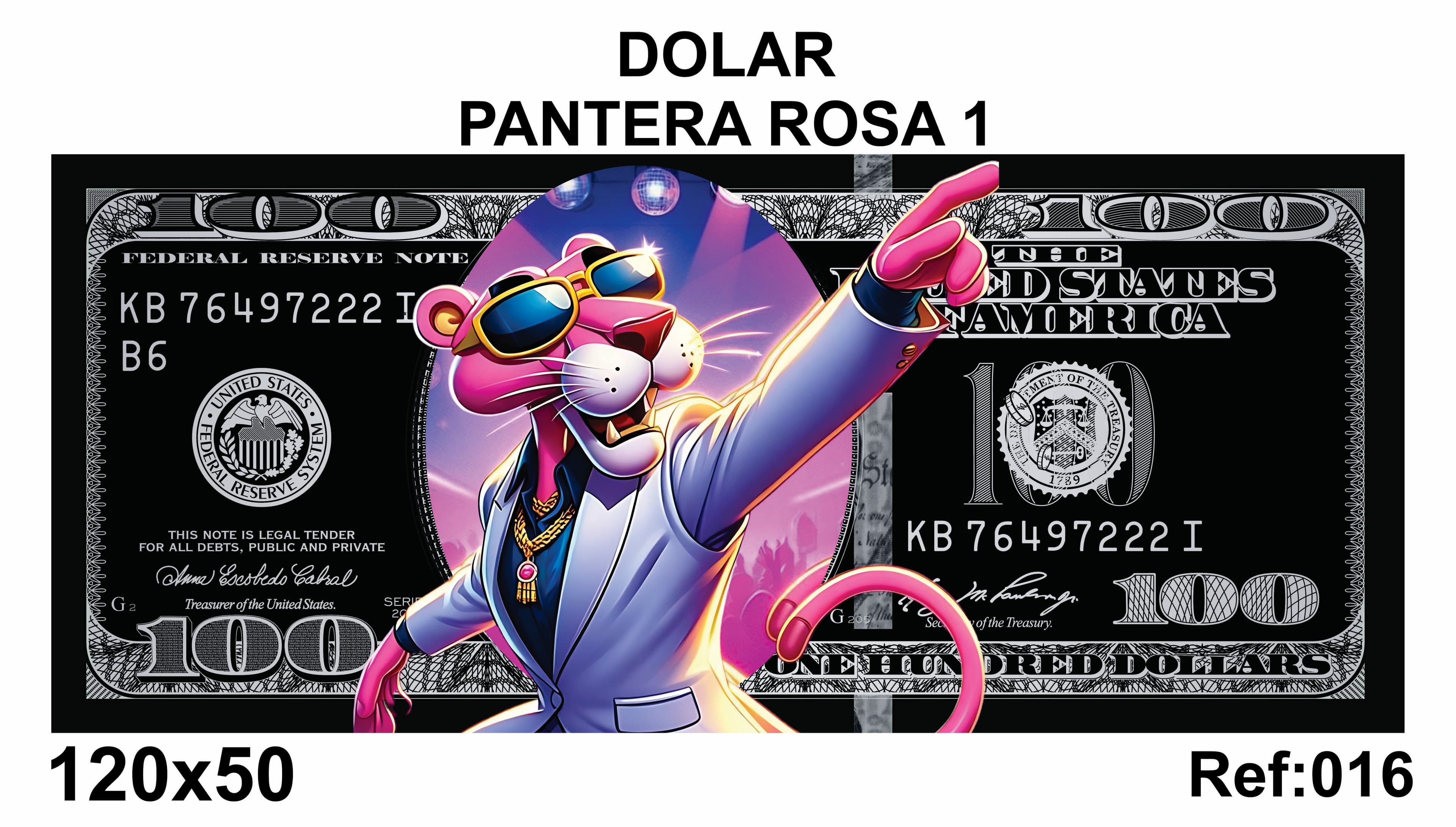 DÓLAR PANTERA ROSA 1
