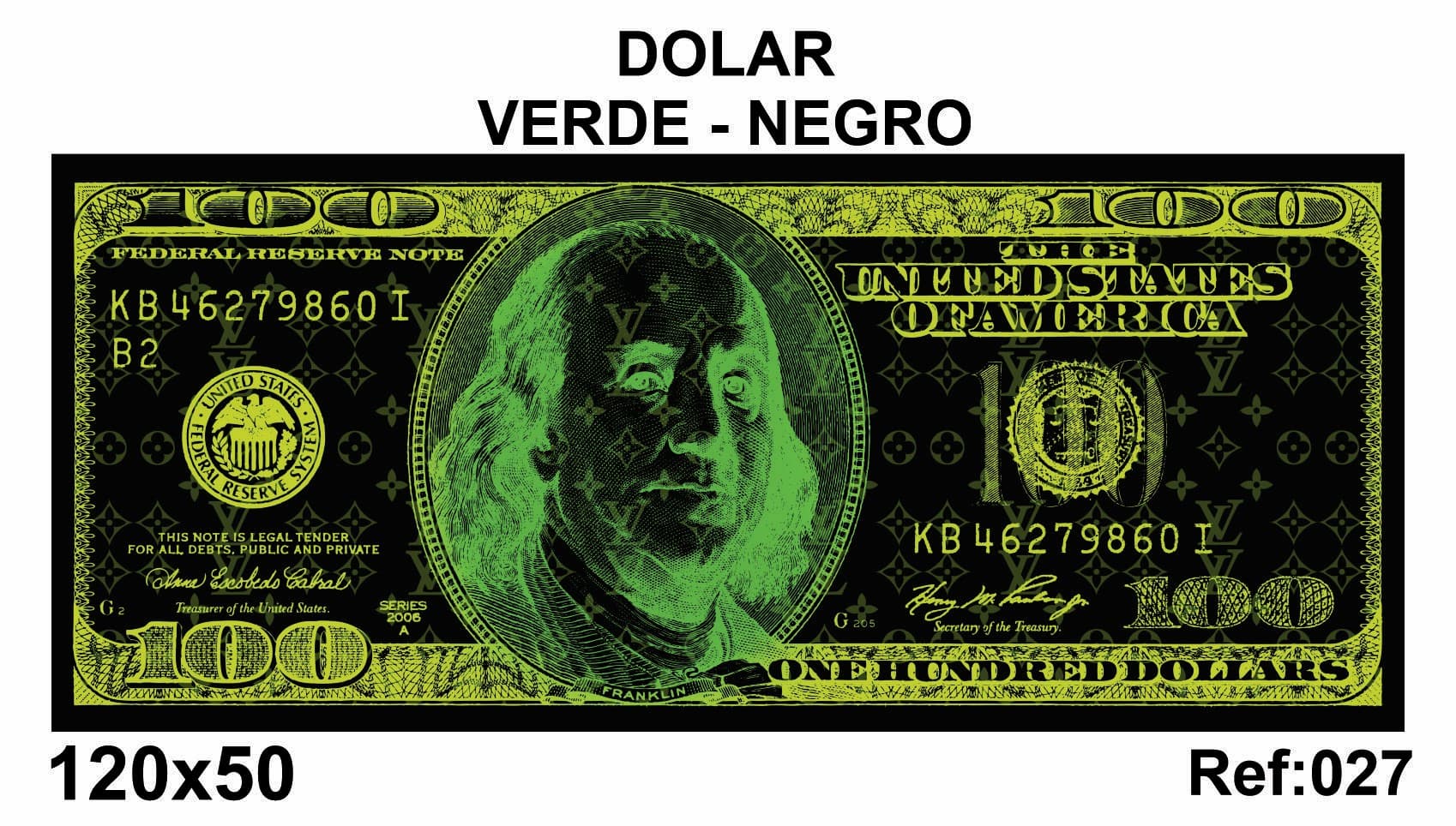 DÓLAR VERDE-NEGRO