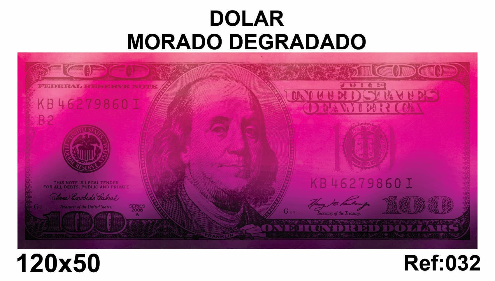 DÓLAR MORADO DEGRADADO