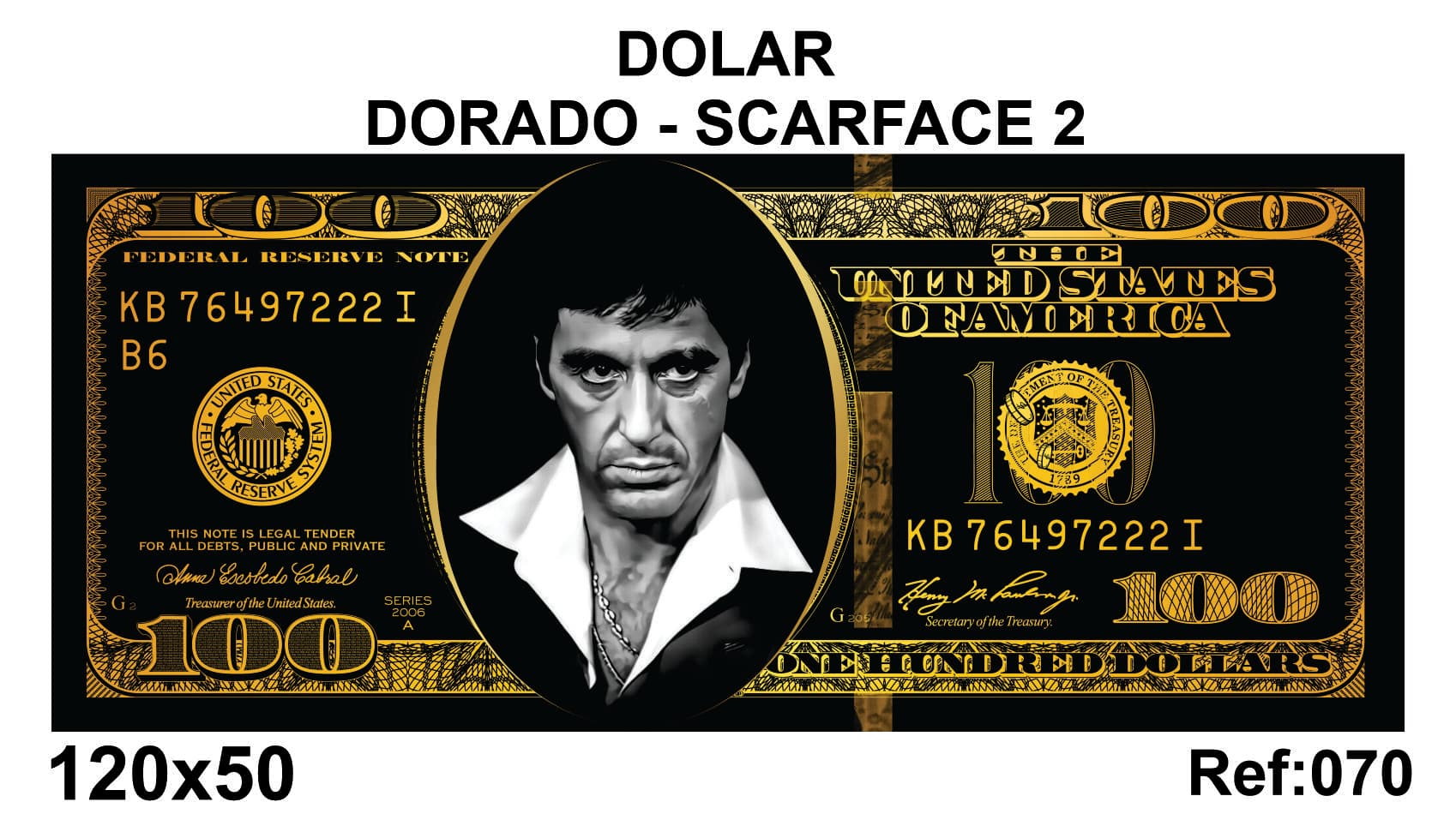 Dólar dorado-scarface 2