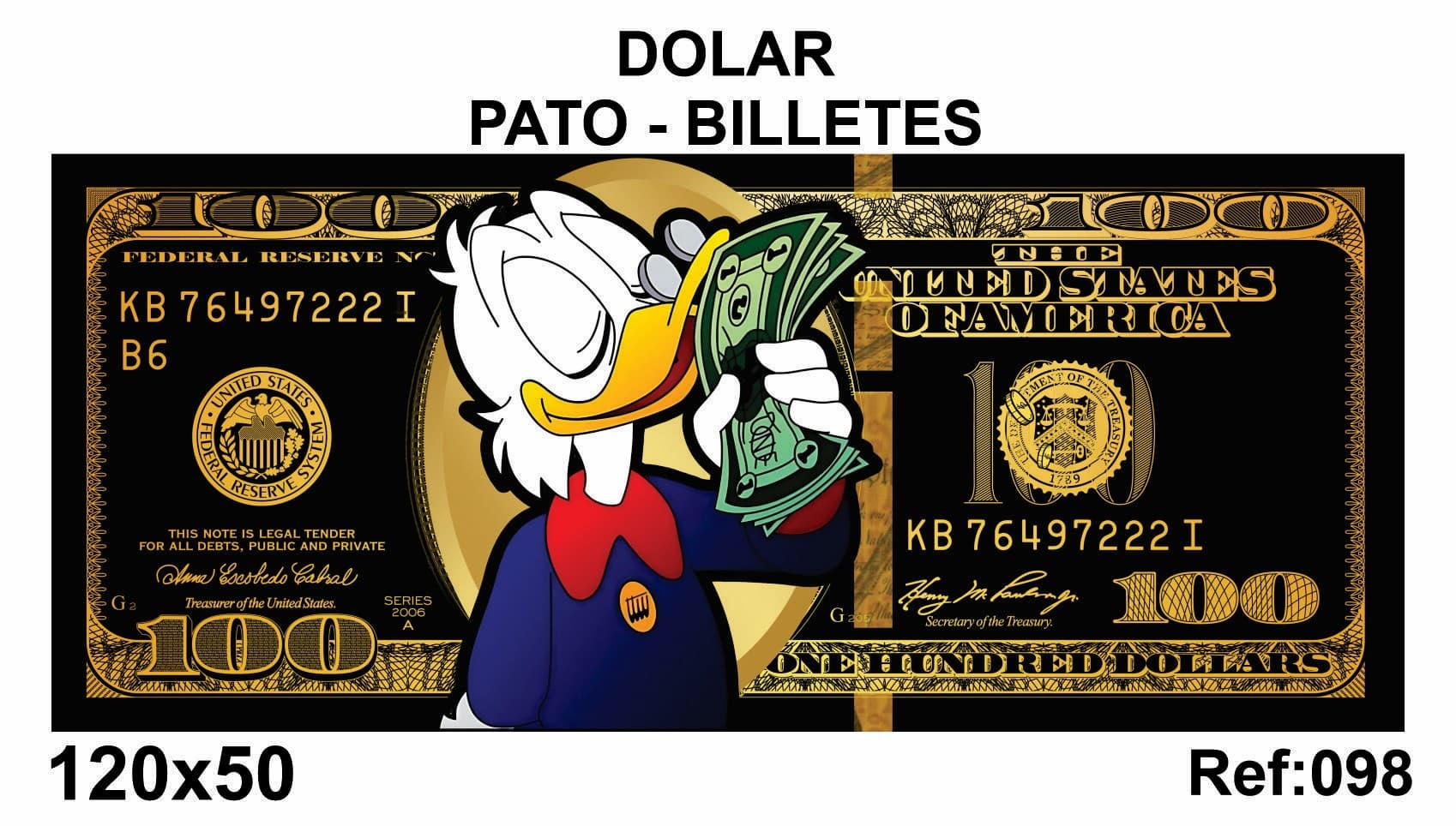 DÓLAR PATO-BILLETES