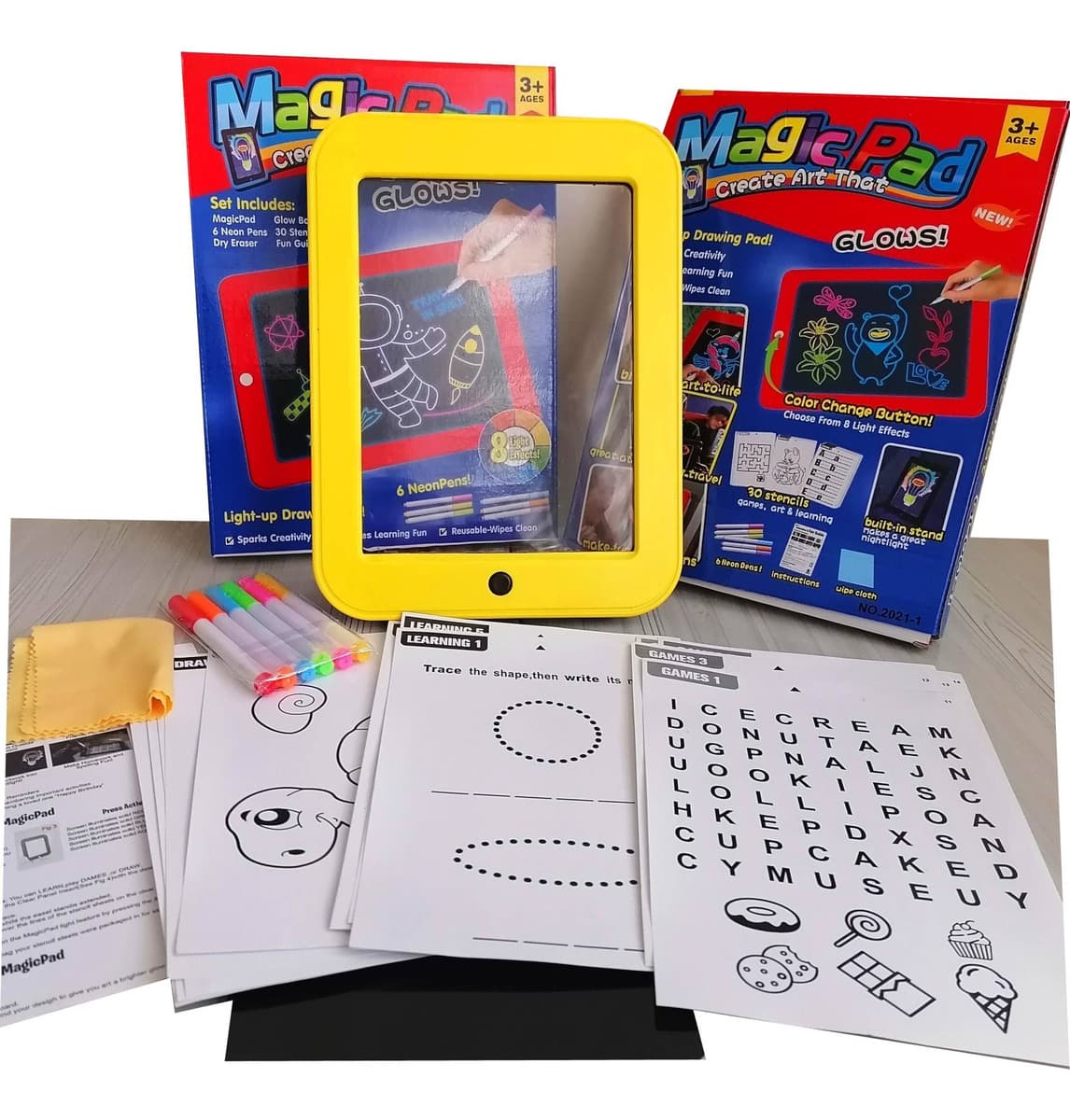 Magic Pad: Tablero de Dibujo LED 3D