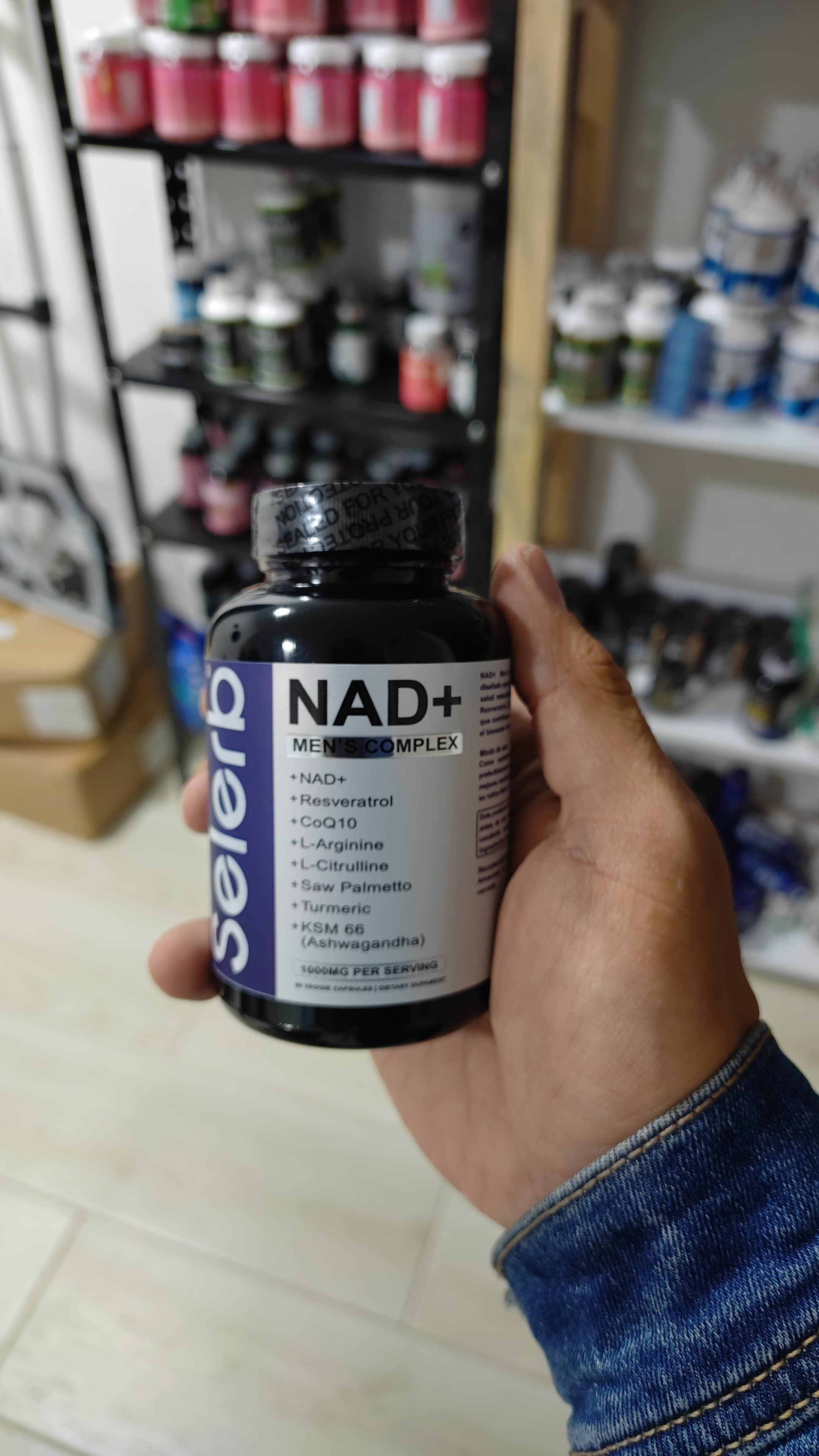 Selerb Nad+ Men's Complex Resveratrol Ks