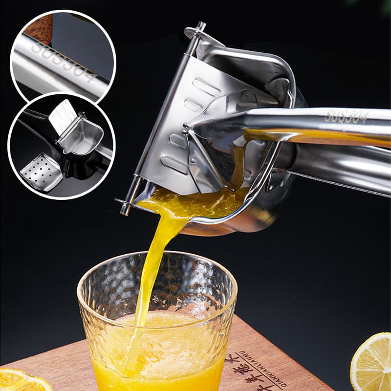 EXPRIMIDOR DE FRUTA METALICO