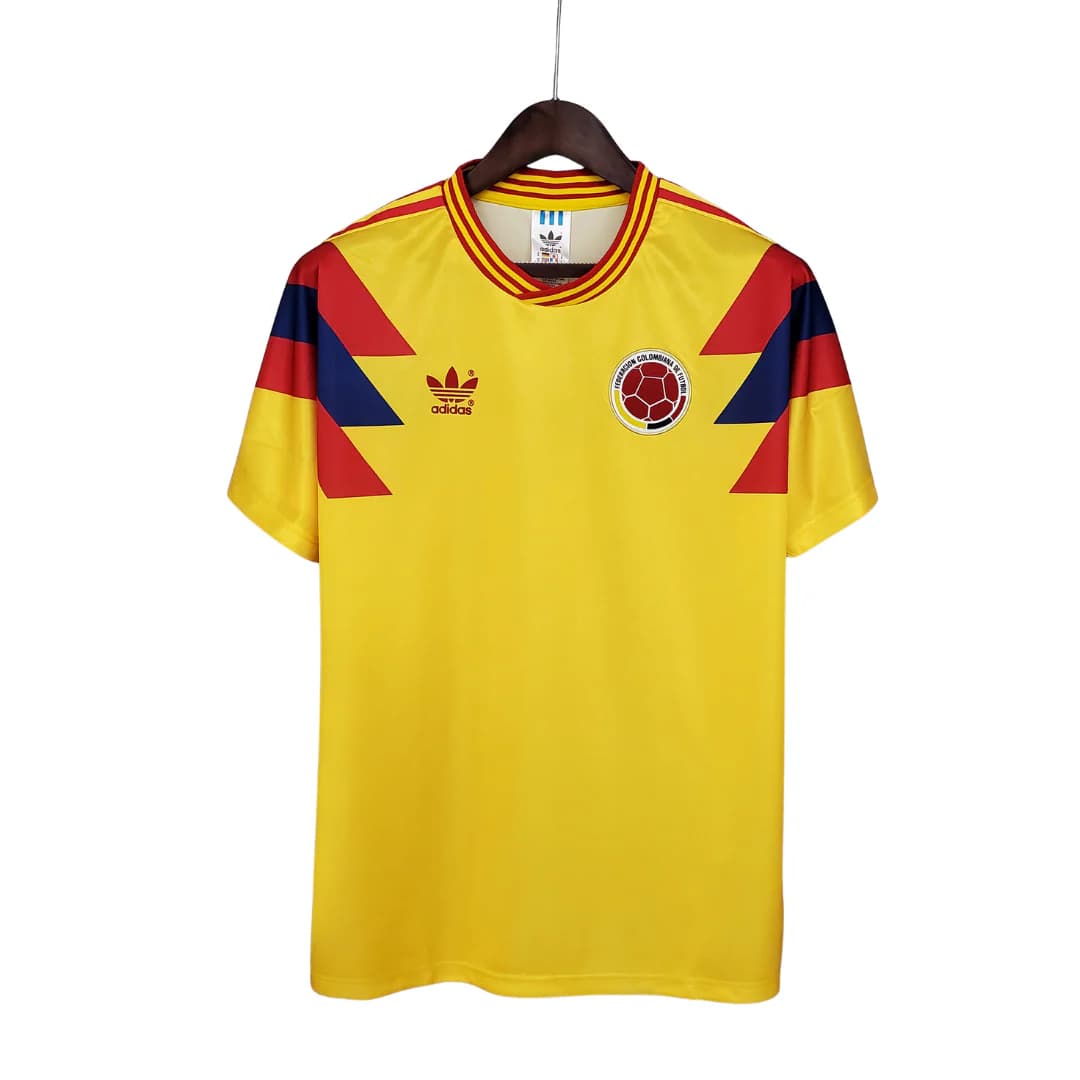 CAMISETA SELECCION COLOMBIA RETRO DEL 90