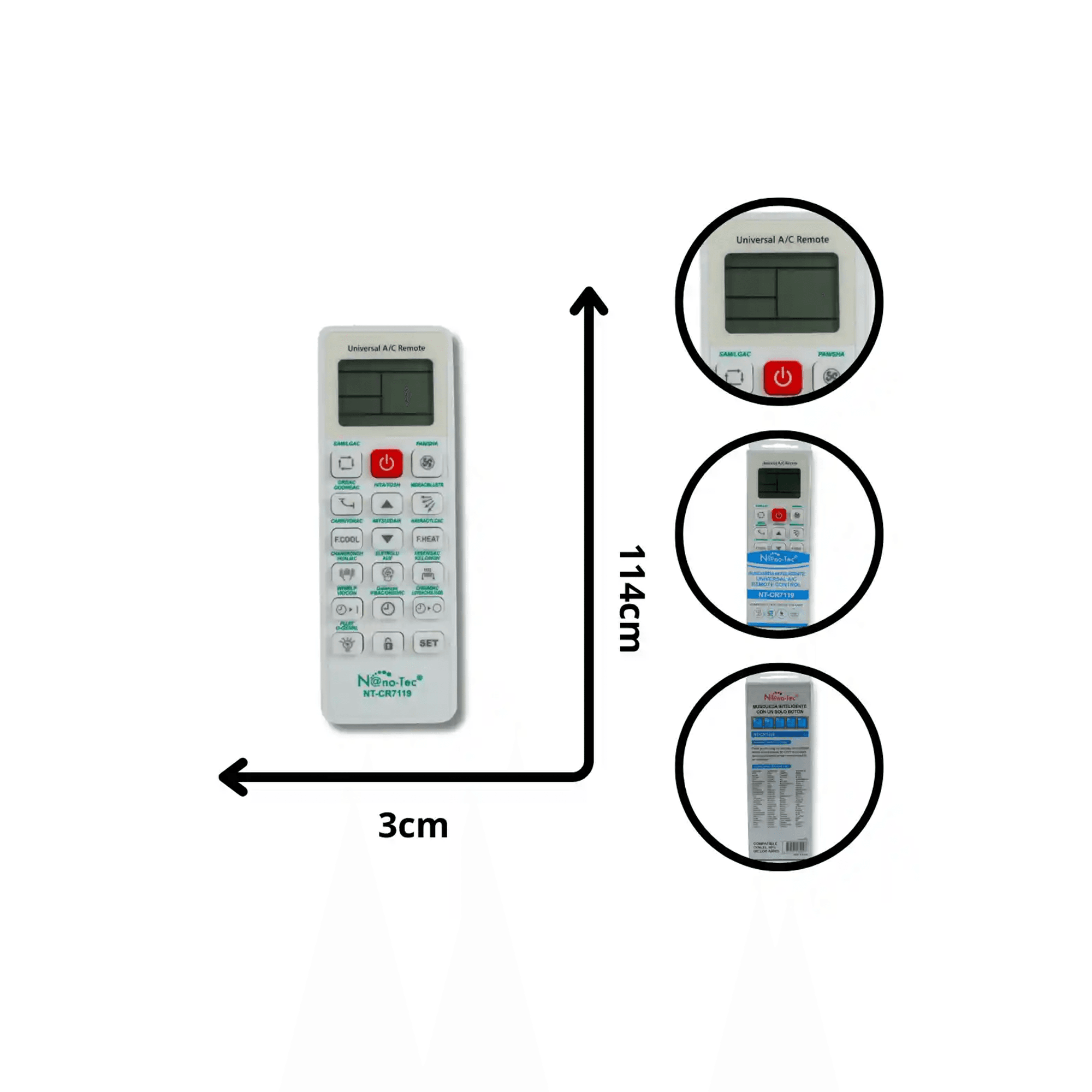 CONTROL NANOTEC NT-CR7119