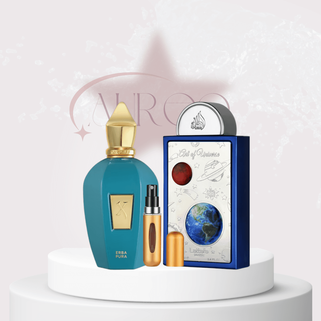 DÚO Erba pura + Art universo estuche