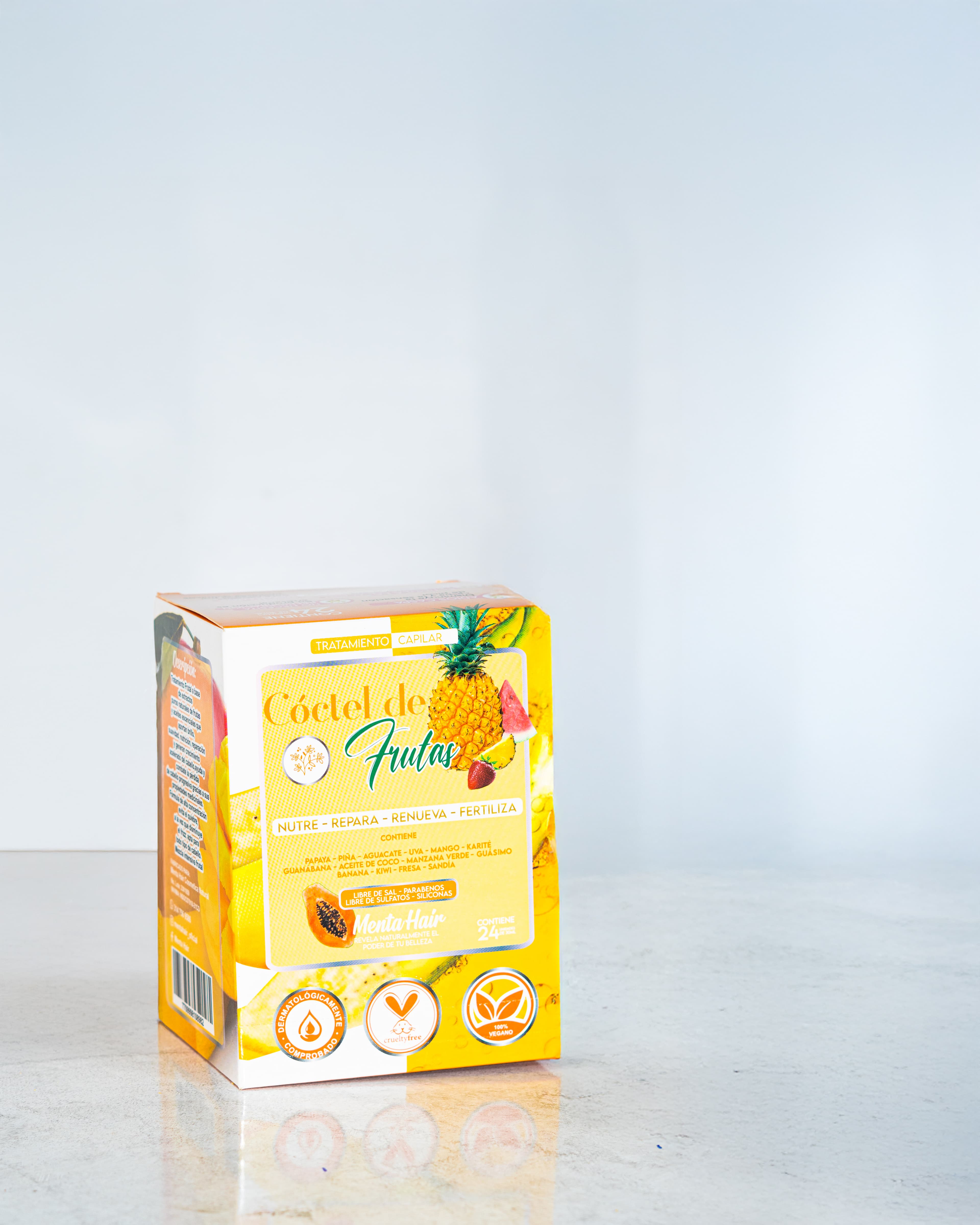 Sachet Tratamiento capilar Coctel frutas