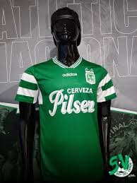 CAMISETA ATLETICO NACIONAL VERDE  RETRO