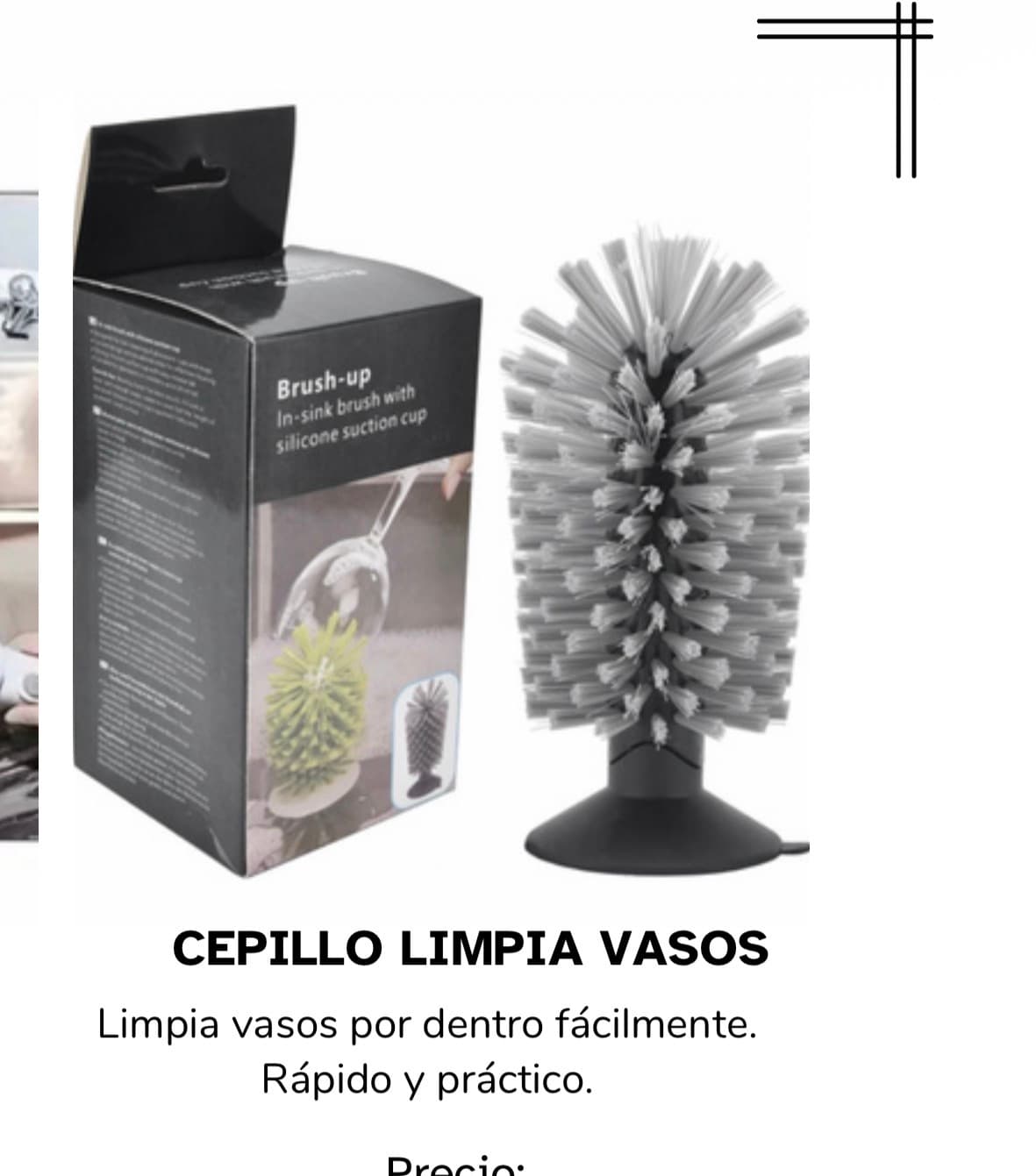 CEPILLO LIMPIA VASOS