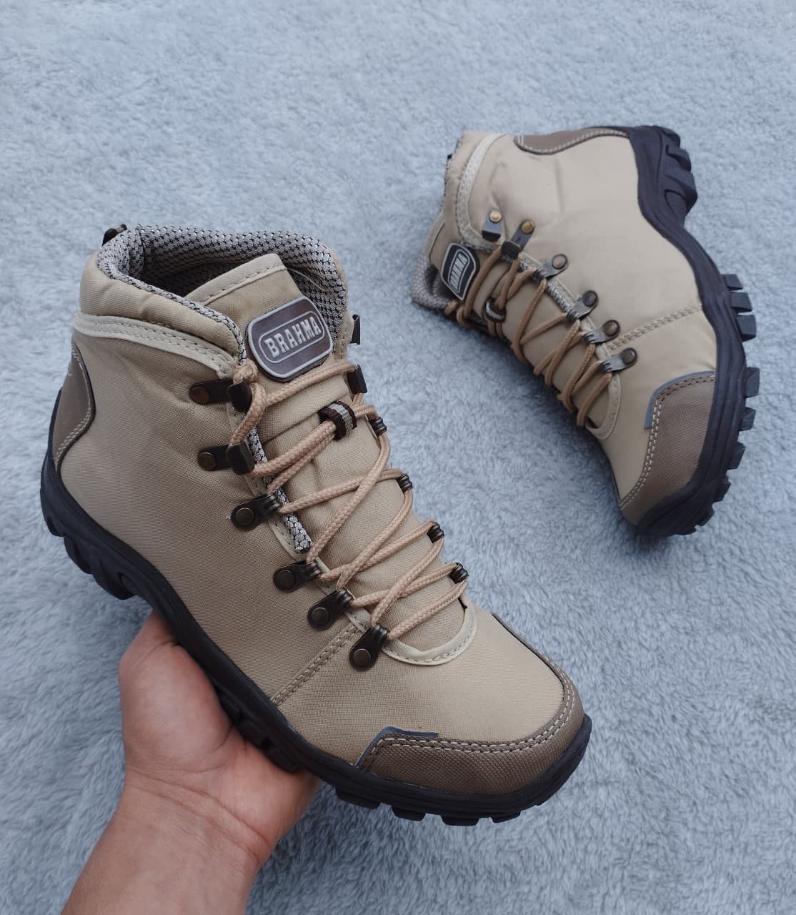 Bota tipo CAT 06 BEIGE S CAFE