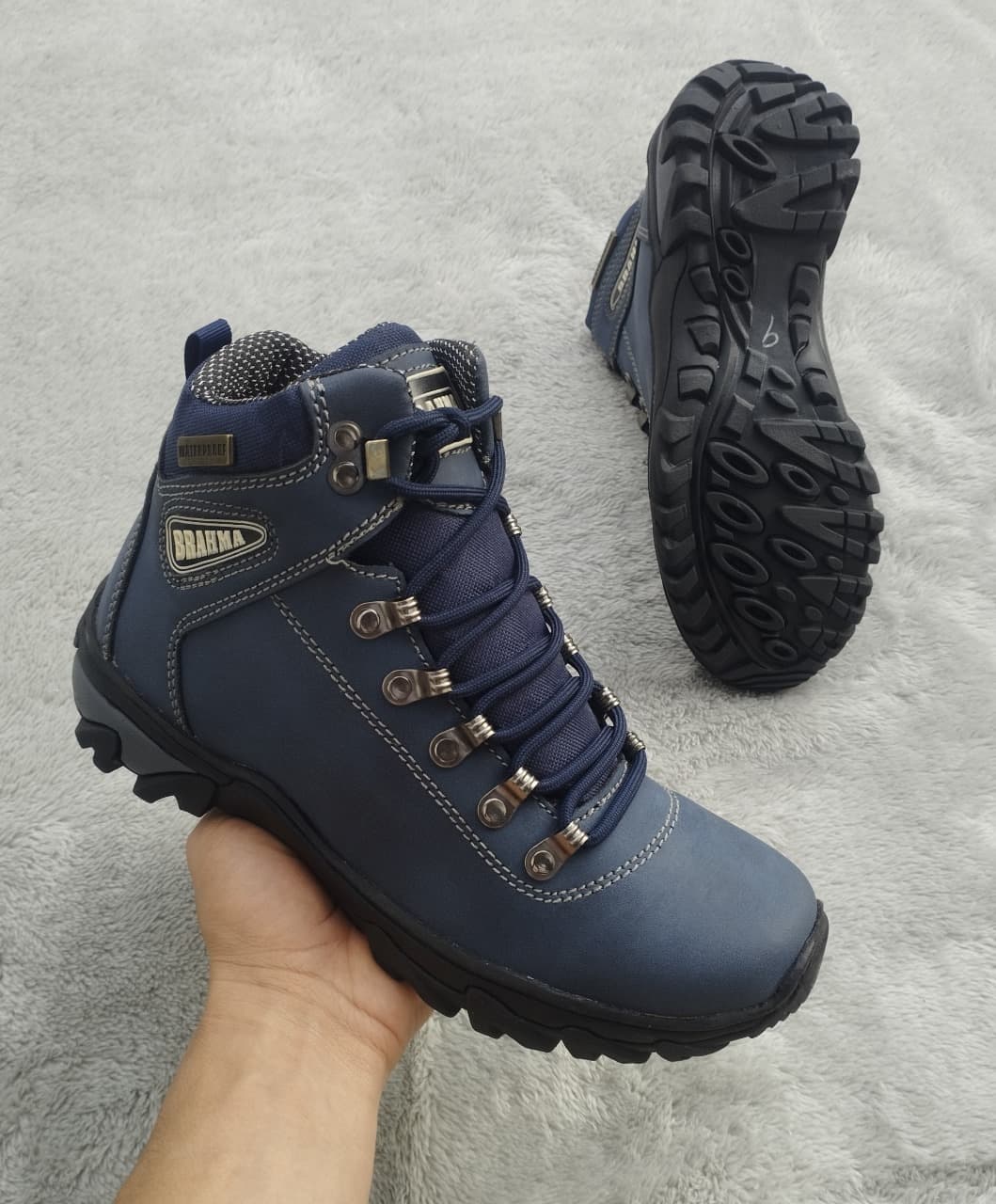 Bota tipo CAT 08 AZUL
