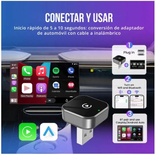 Car play Adaptador para carro