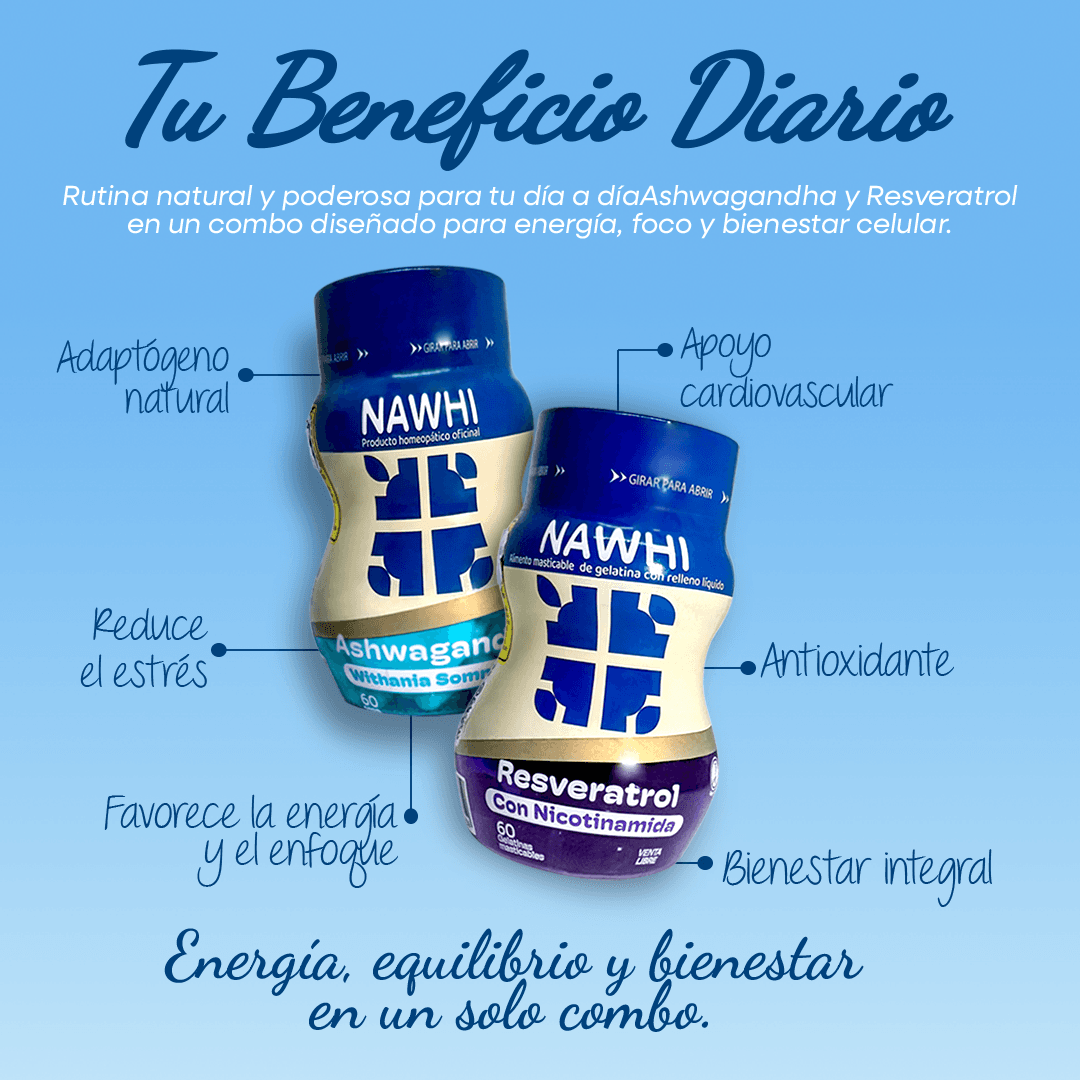 Combo Bienestar – Ashwagandha + Resverat