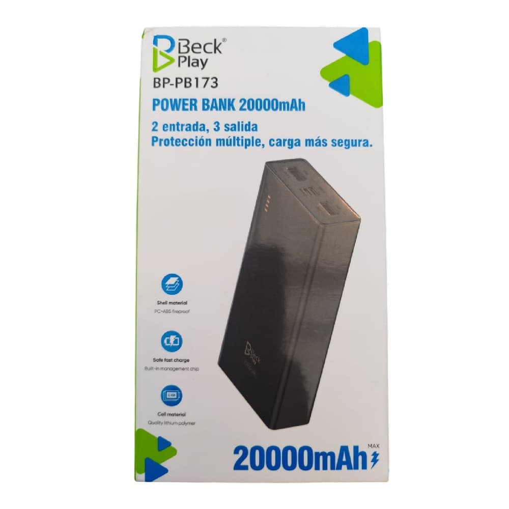 Power Bank De 20000mAh Para Muchas Rcarg
