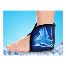La Bolsa De Hielo Para Tobillos Y Pies L